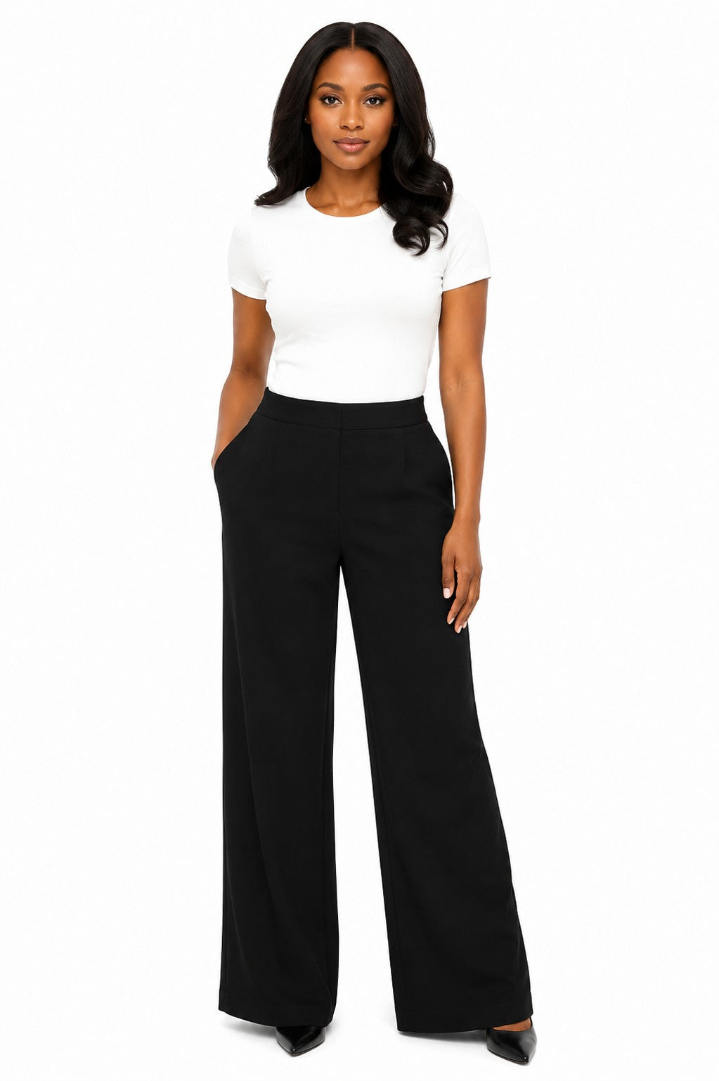 Wide-Leg Pants - 83405