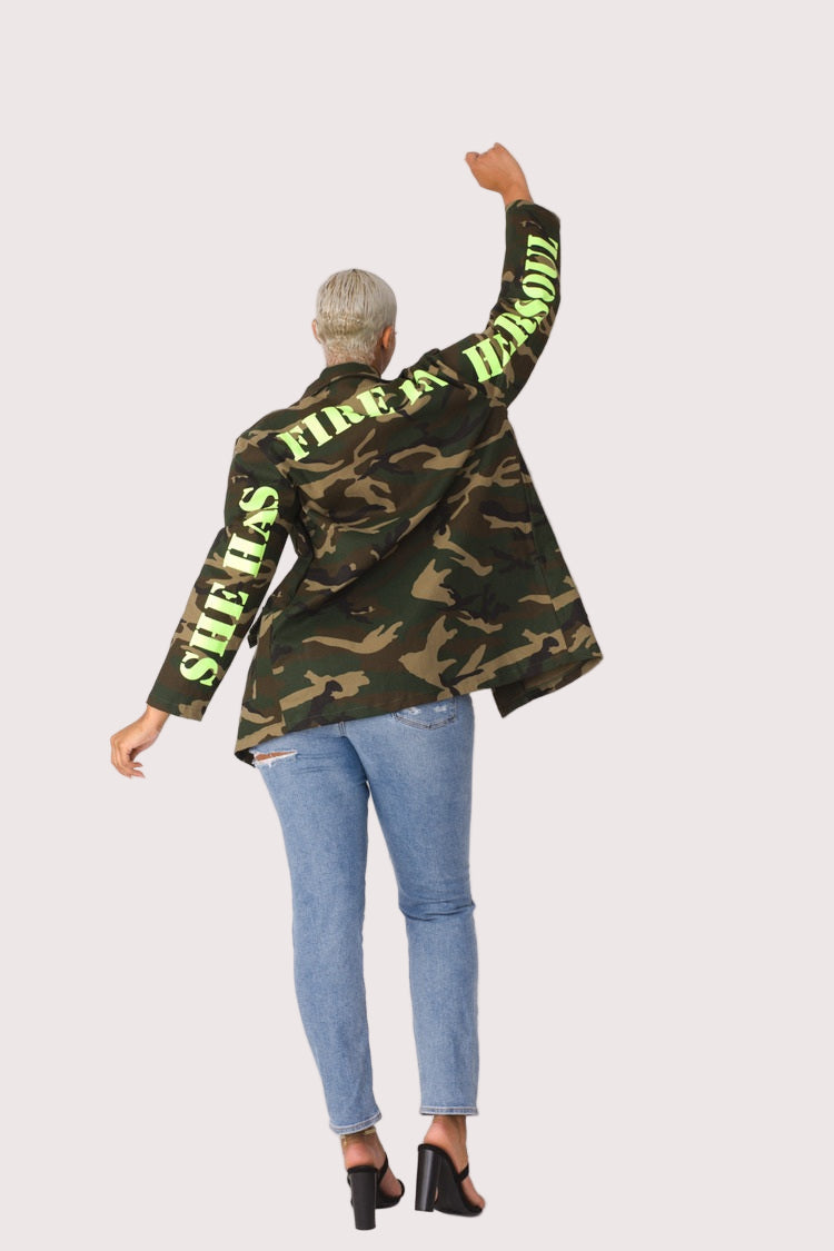 Camo Utility Jacket- 81887