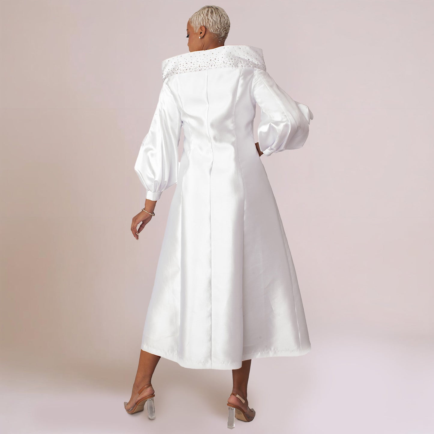 Elegant One-Piece Cassock Robe for Church Wear- 4801