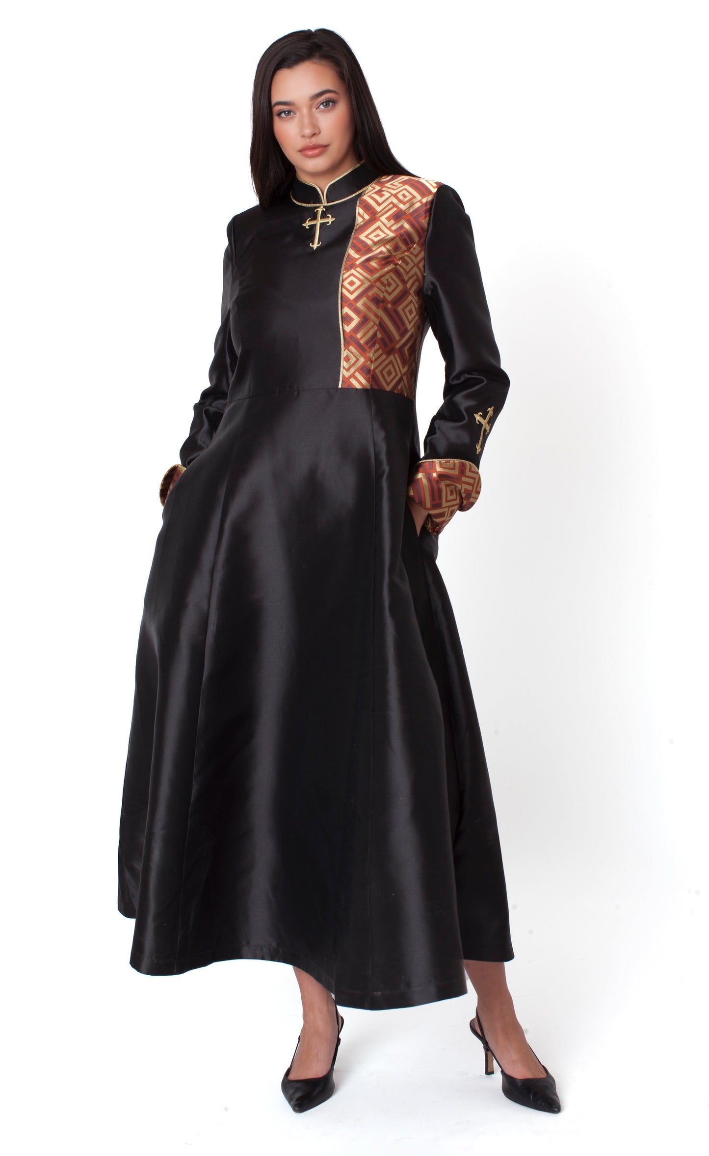 Majesty Panel Clergy Robe - 41112