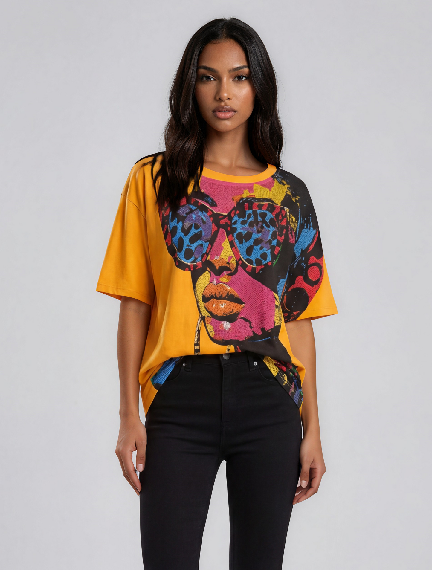 Pop Art Sunglasses Graphic Tee - 83308