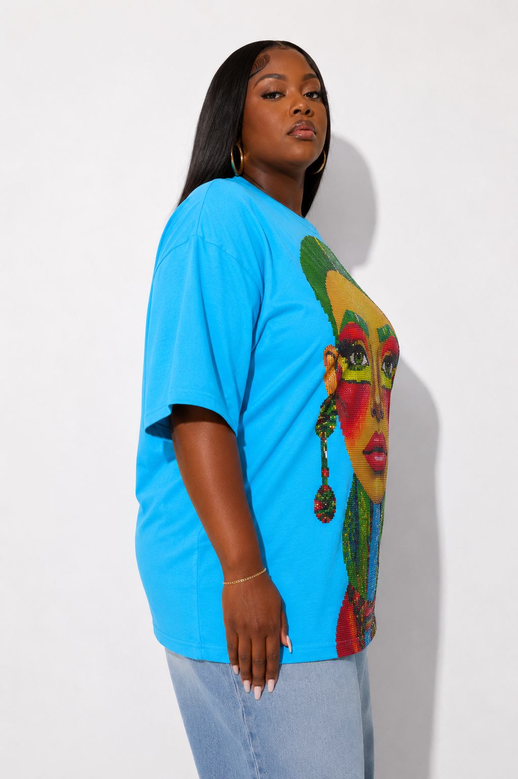 FOR HER NYC 83064_BLUE_MULTI_ SIDE VIEW