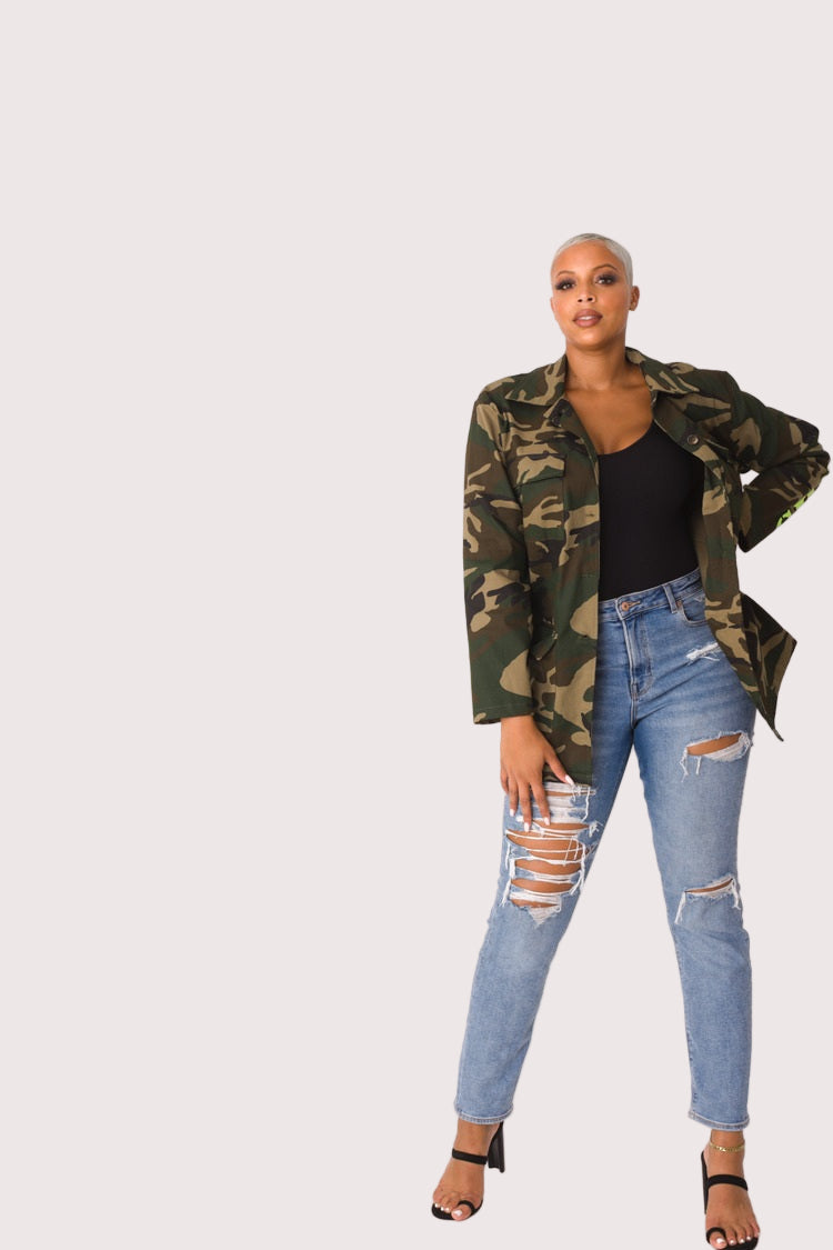 Camo Utility Jacket- 81887