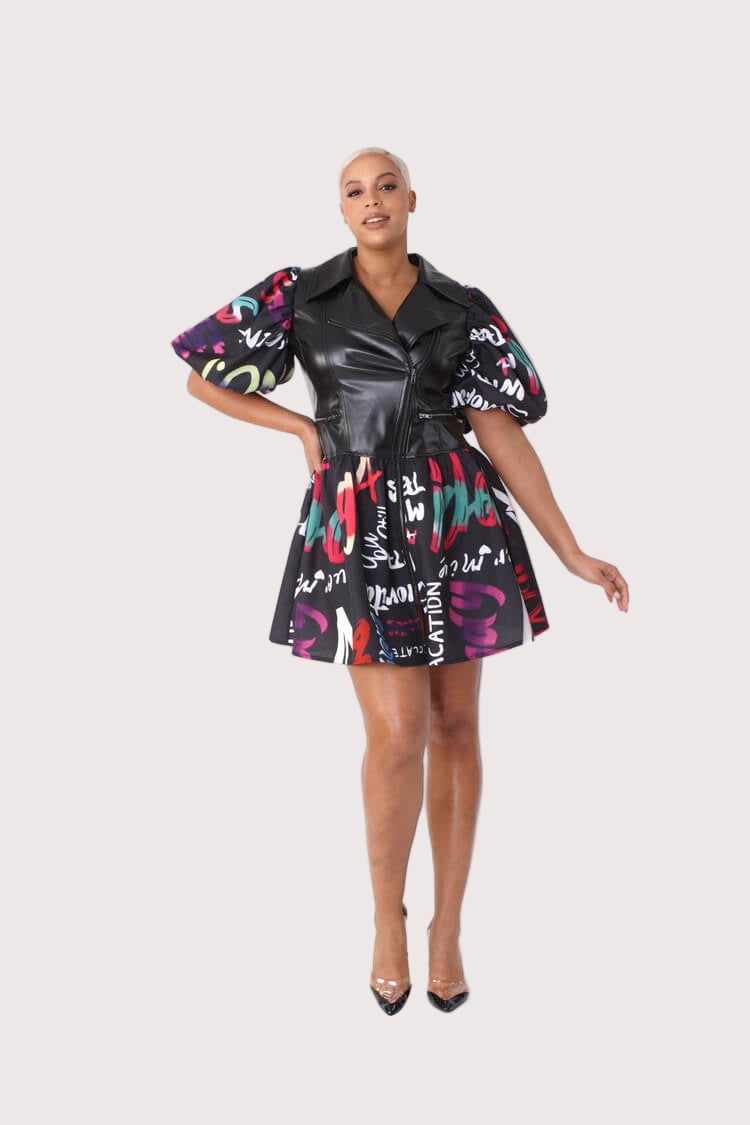 BLACK/MULTI