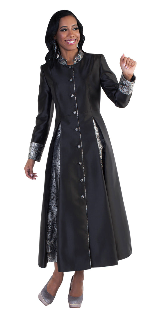 Elegant Plus Size1-Piece Women's Minister Robe